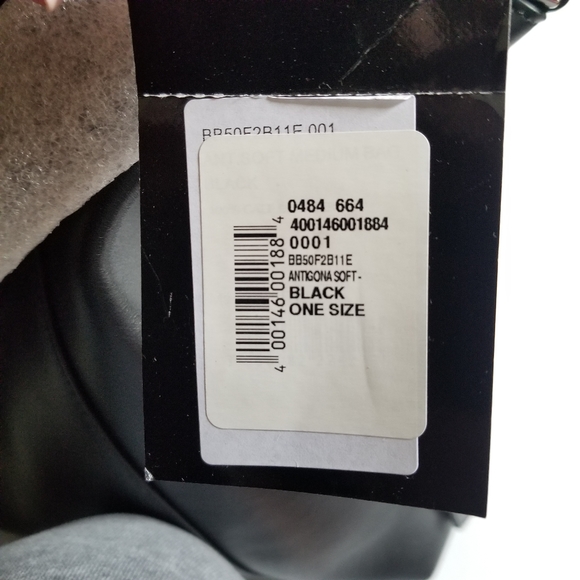 Givenchy Antigona Leather Satchel Shoulder Bag Black - Picture 11 of 12